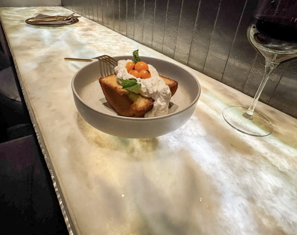 Afro-Caribbean dish at Dogon restaurant at Salamander Washington DC